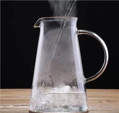 竹鋼蓋付き1500mlガラスピッチャー